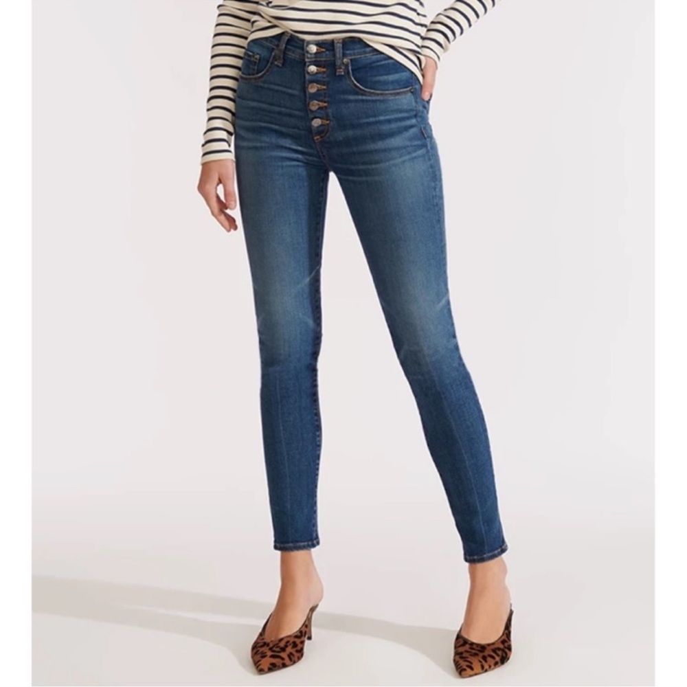 Veronica Beard Debbie High Rise Skinny Jeans size 24/00